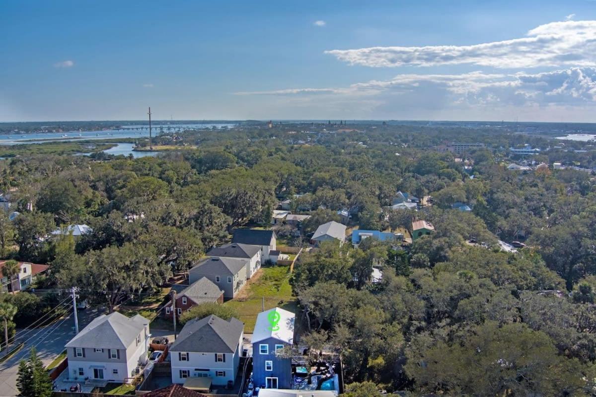 Downtown St Aug Home By Fountain Of Youth Pool Spa By Beach Add Golf Cart Saint Augustine Exterior foto