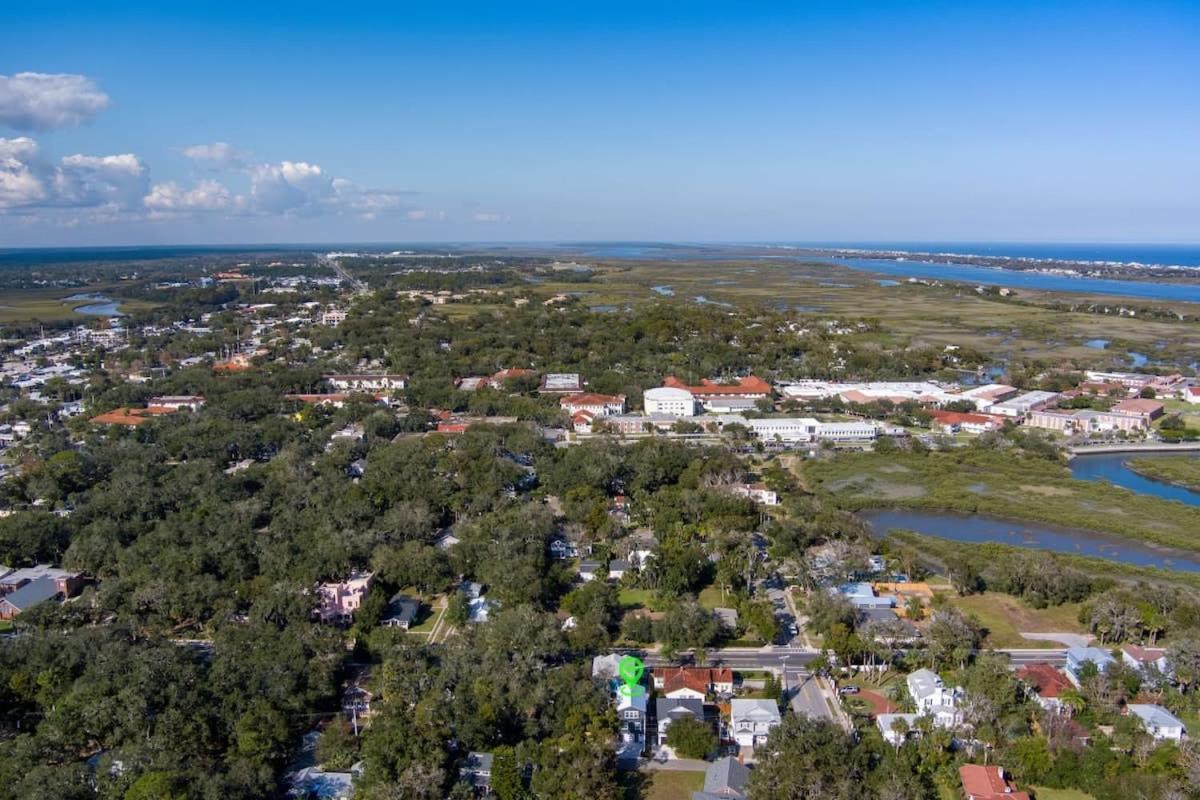 Downtown St Aug Home By Fountain Of Youth Pool Spa By Beach Add Golf Cart Saint Augustine Exterior foto