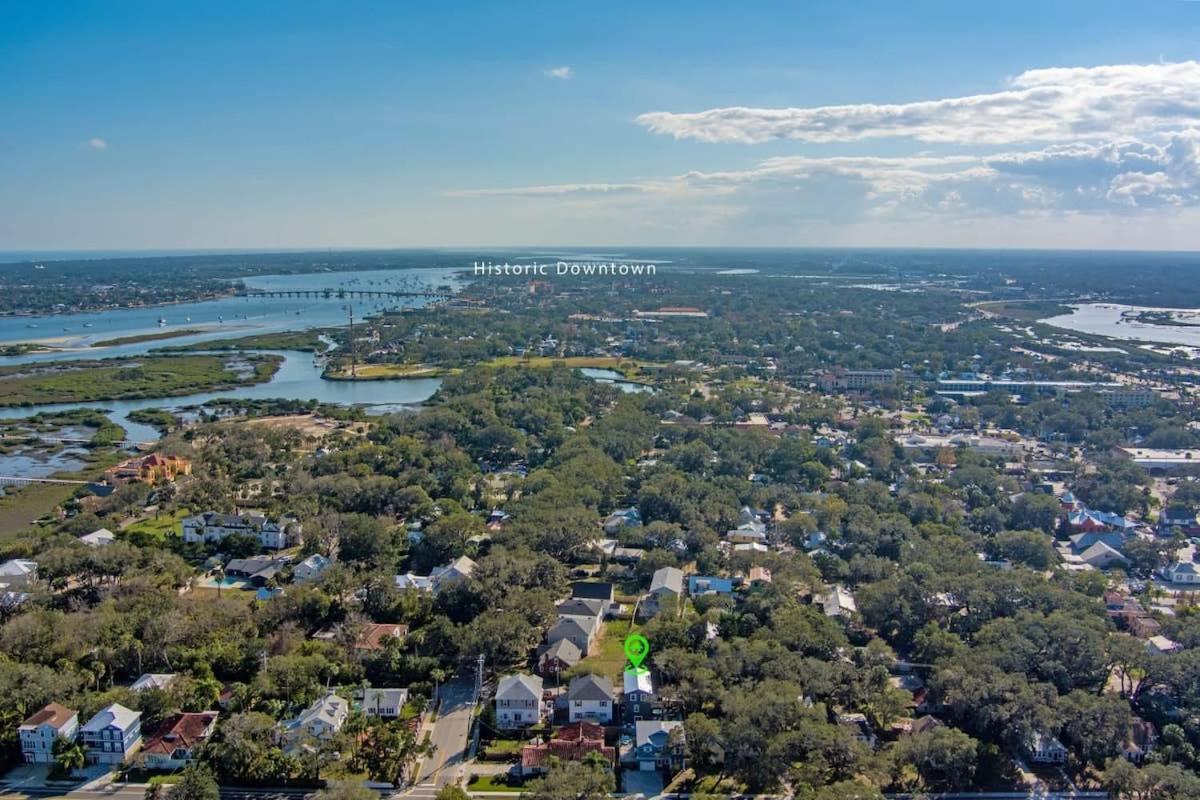 Downtown St Aug Home By Fountain Of Youth Pool Spa By Beach Add Golf Cart Saint Augustine Exterior foto