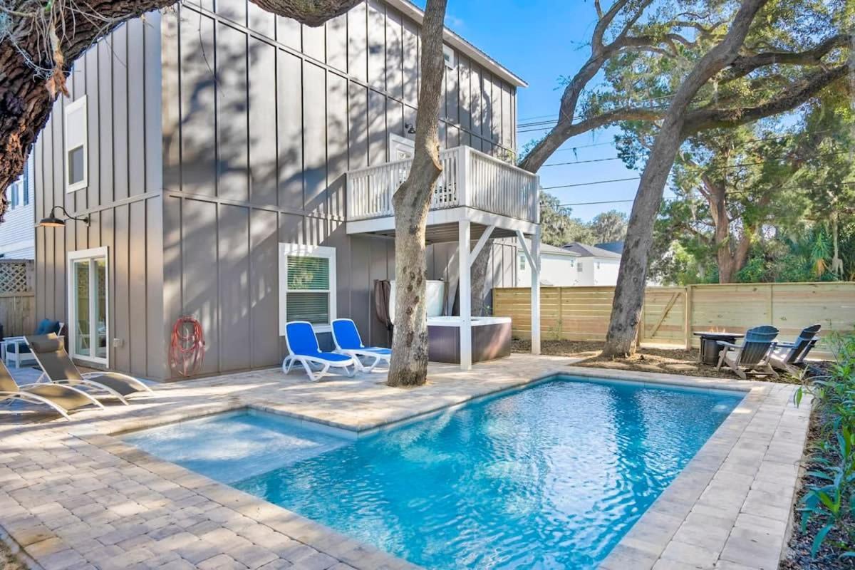 Downtown St Aug Home By Fountain Of Youth Pool Spa By Beach Add Golf Cart Saint Augustine Exterior foto