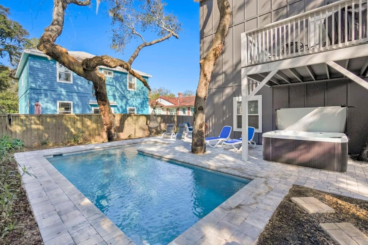 Downtown St Aug Home By Fountain Of Youth Pool Spa By Beach Add Golf Cart Saint Augustine Exterior foto